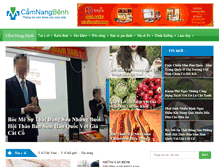 Tablet Screenshot of camnangbenh.com